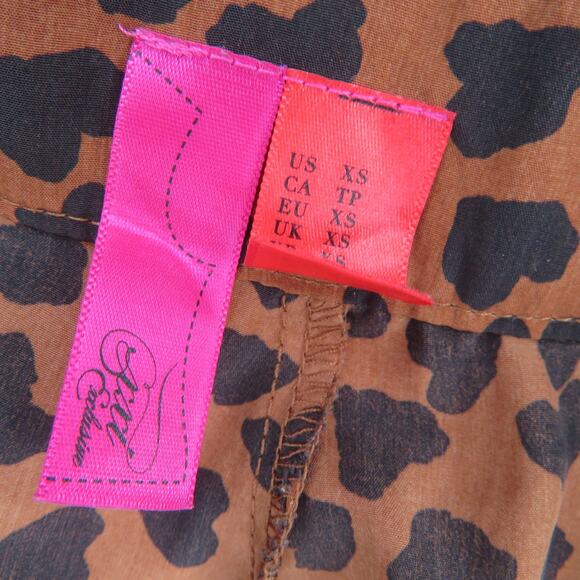 Forever 21 Black & Brown Flowy Shorts Patterned Womens Size XS - Picture 4 of 6